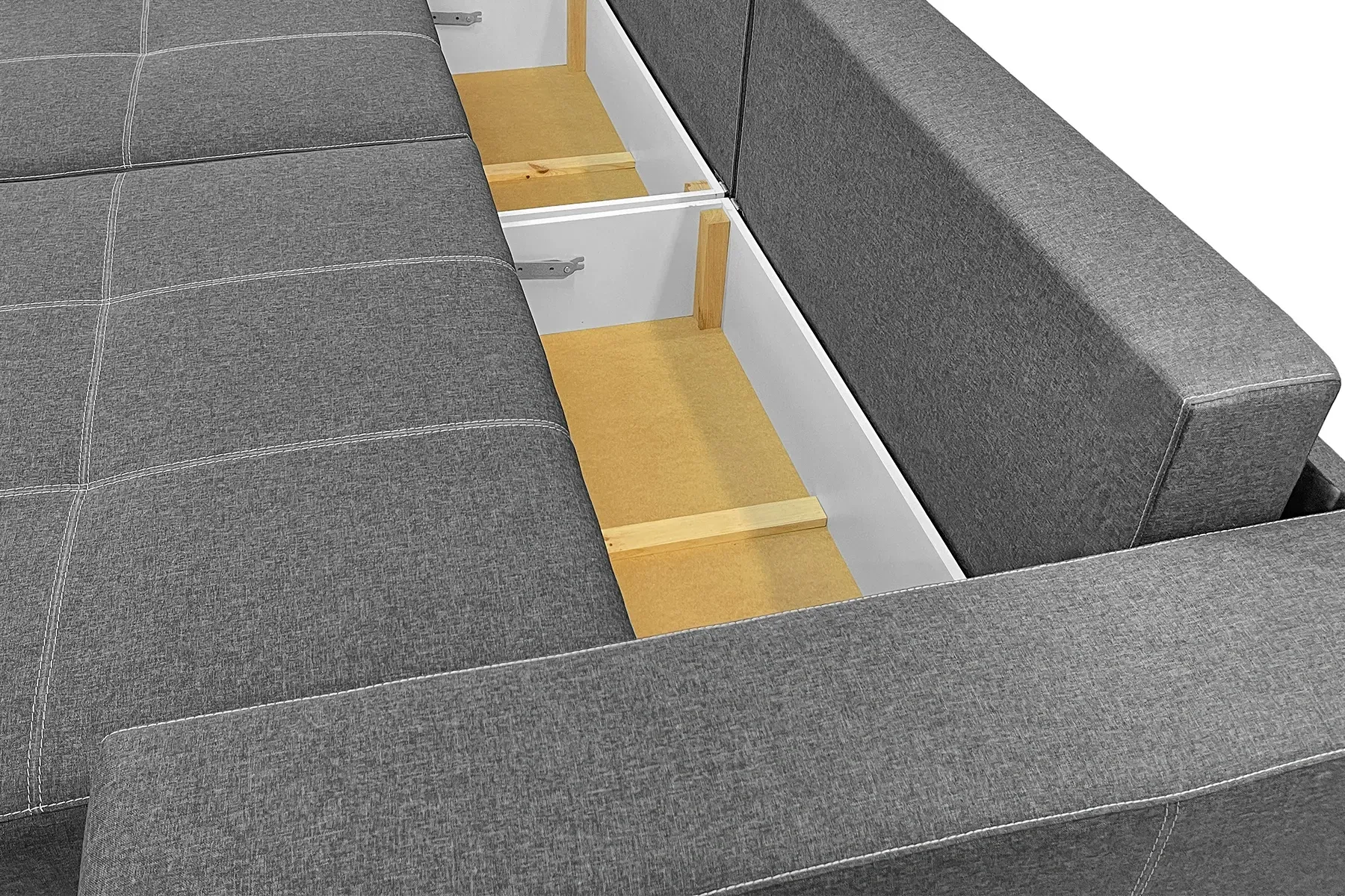 Диван Блисс Мини 255х100 см Серый (25484720) - фото 5 Диван Блисс Мини 255х100 см Серый (25484720) - фото 5