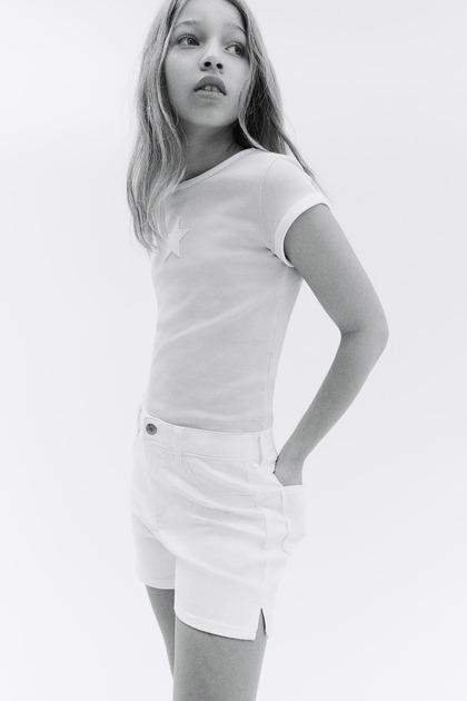 Шорты H&M 164 см Белый (1212739) - фото 2