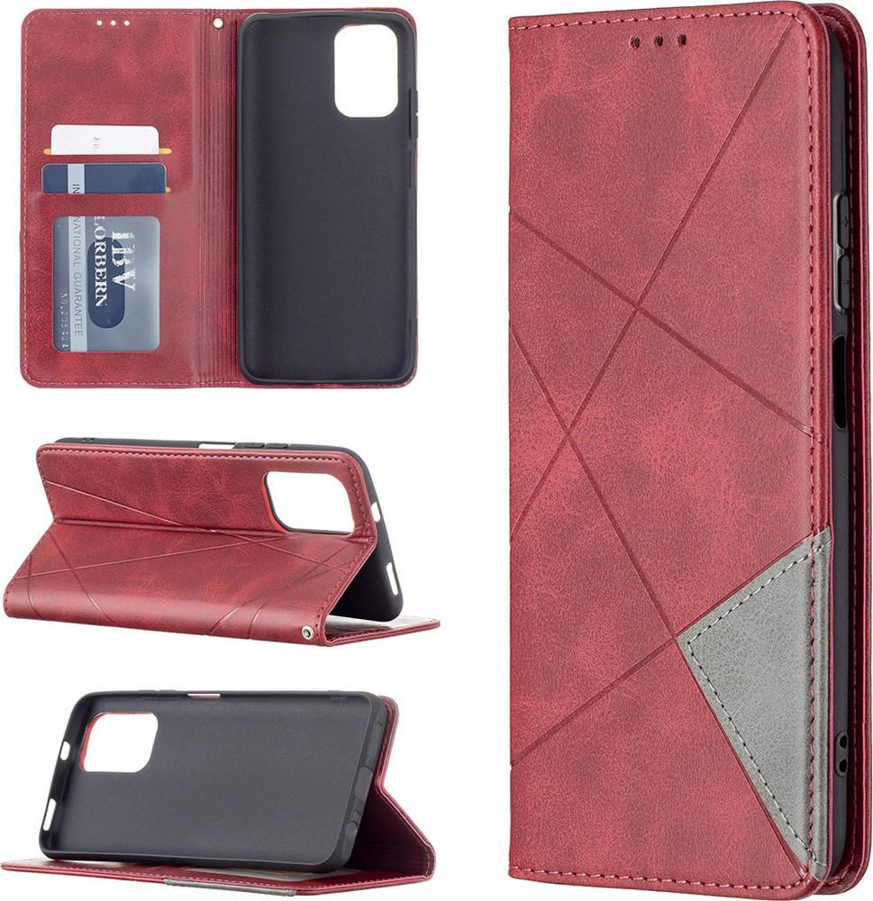 Чехол книжка SHLab Prisma Xiaomi Redmi Note 10 Red (36321-2D)