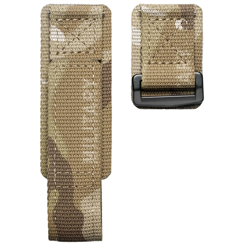 Ремінець для годинника Hemsut HS131 Military nylon Velcro Camo 20 мм Brown (4143) Ремінець для годинника Hemsut HS131 Military nylon Velcro Camo 20 мм Brown (4143)