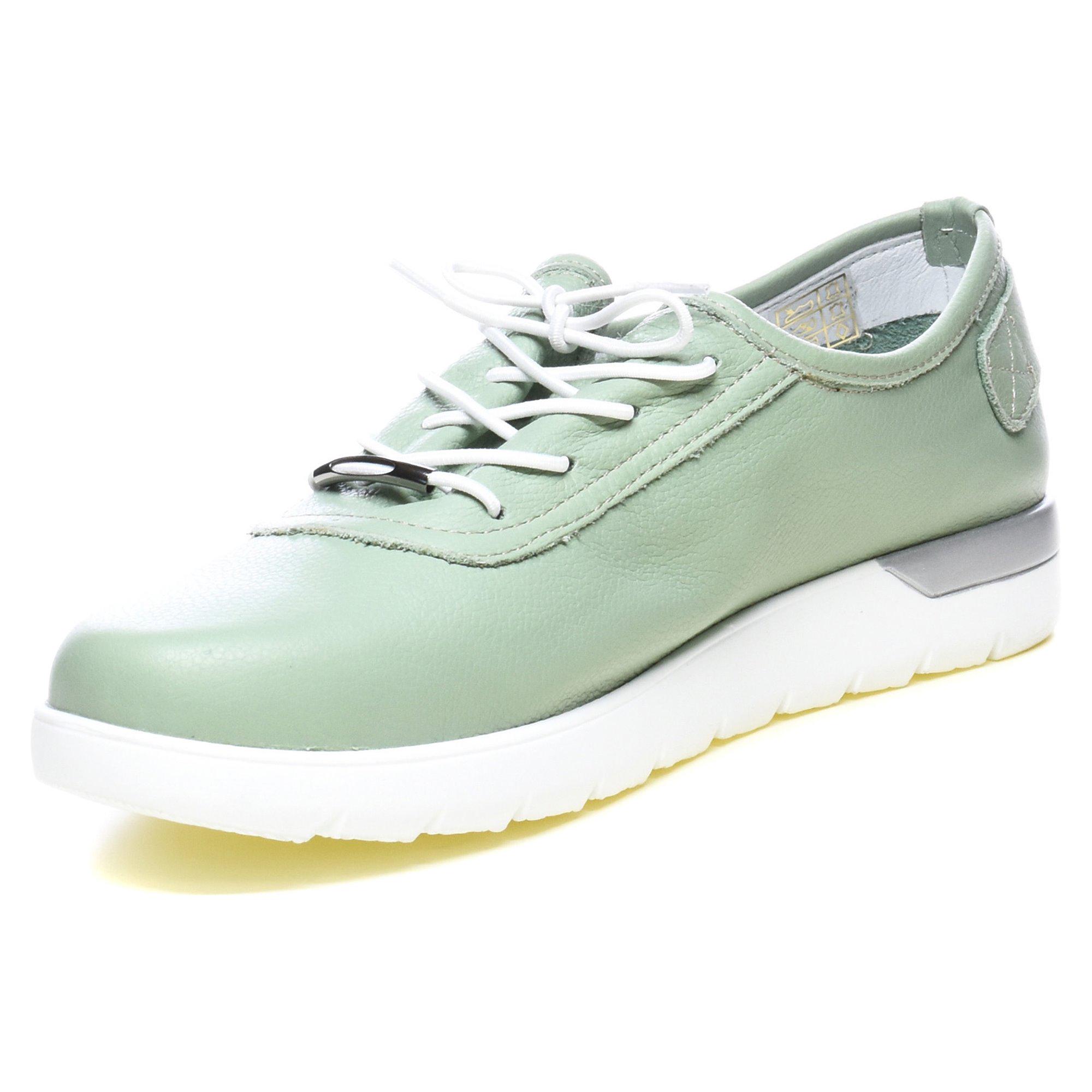 Кеды женские Metra р. 37 Зеленый (035185-37) - фото 3 Кеды женские Metra р. 37 Зеленый (035185-37) - фото 3