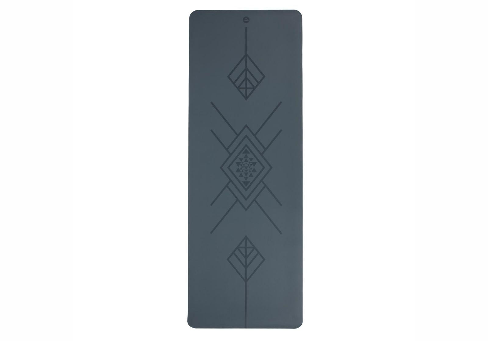 Коврик для йоги Bodhi Phoenix Tribalign 185x66x0,4 см Blue Matte (630FBT)