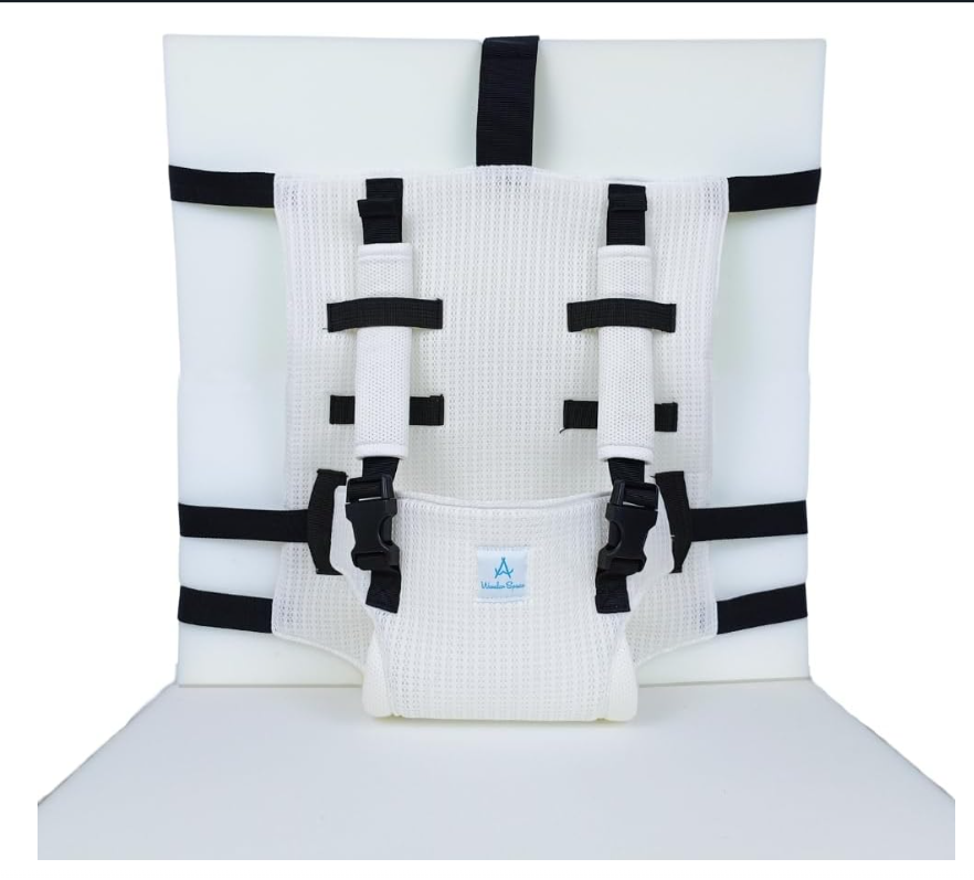 Ремінь для годування дитини на стілець Wonder Space переносний дитячий Harness Ivory (2950635009)