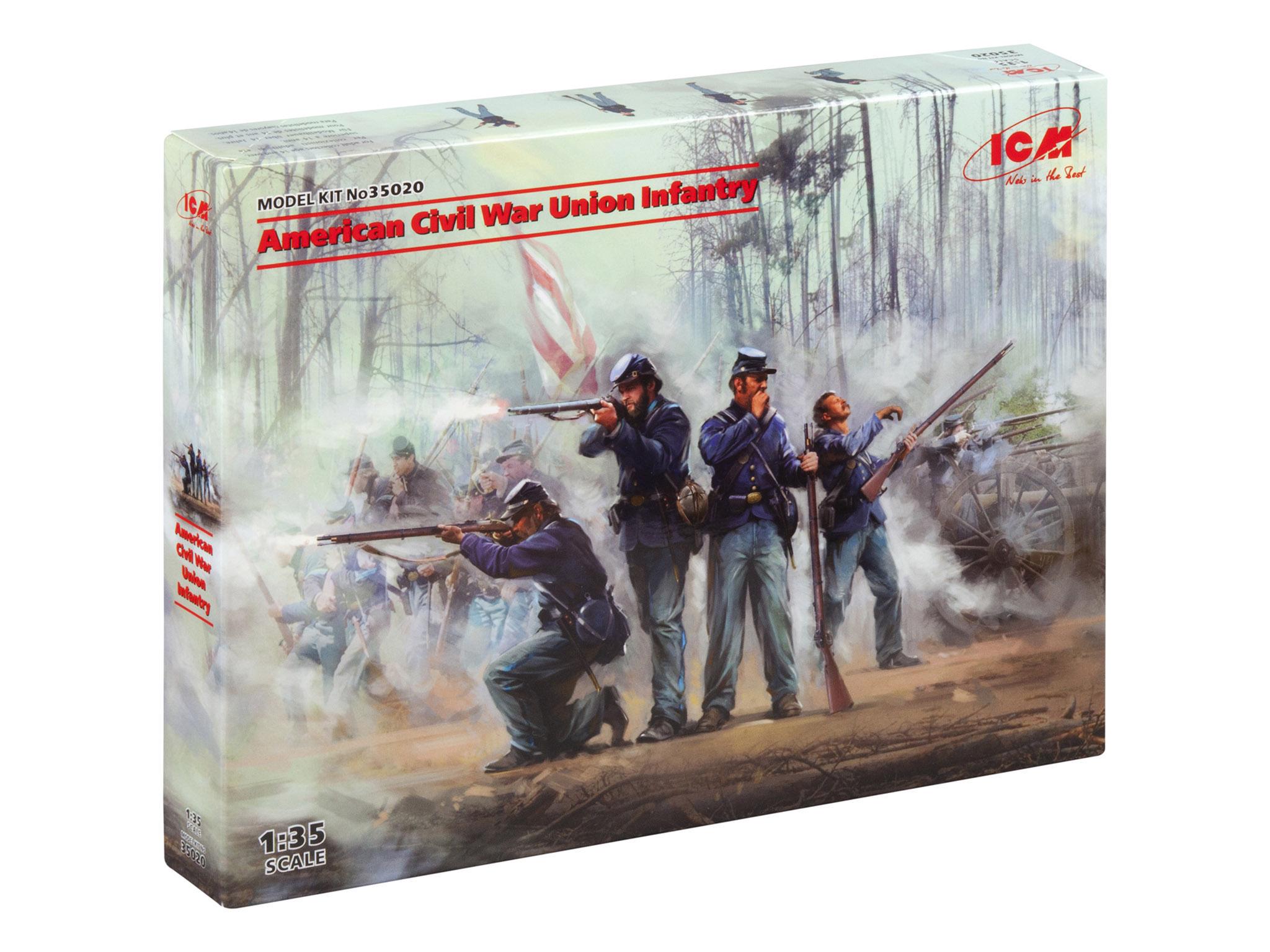 Збірна модель ICM Піхота Союзу Громадянська війна в США (35020)