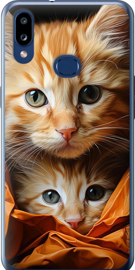 Чехол на Samsung Galaxy A10s A107F Котики 2 (5664u-1776-42517)