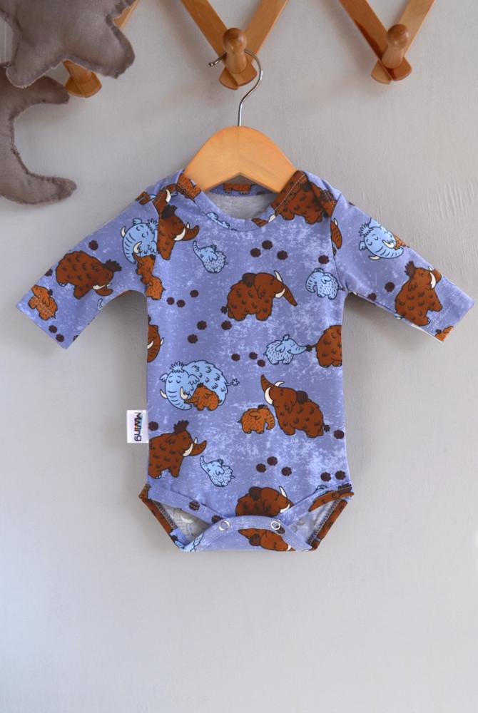 Боди детское унисекс Mwing Amazoniya 56 см Мамонтёнок