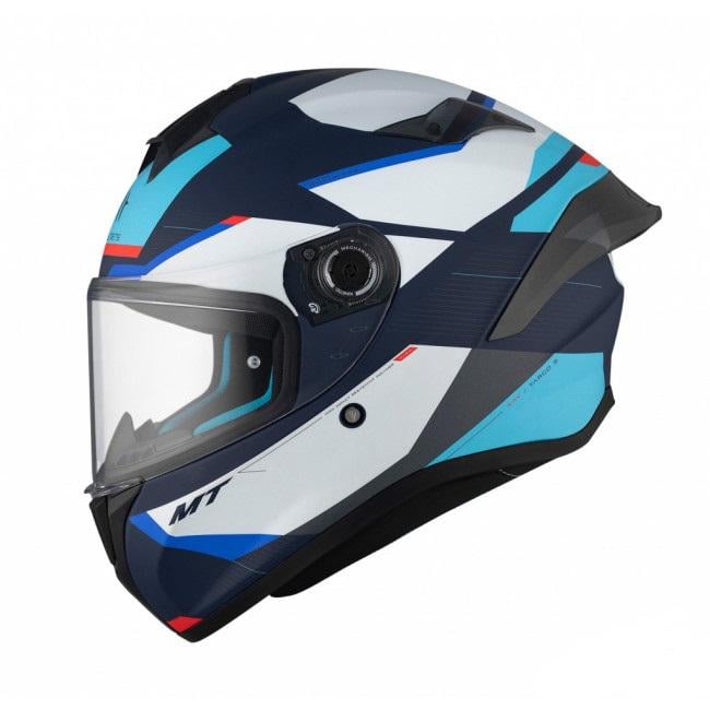 Мотошлем MT HELMETS Targo S KAY C7 M Black/Blue/White (32179) - фото 2