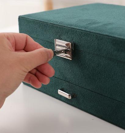 Органайзер для біжутерії та прикрас 15022 11,5х17х24,5 см Зелений (5002600) - фото 9 Органайзер для біжутерії та прикрас 15022 11,5х17х24,5 см Зелений (5002600) - фото 9