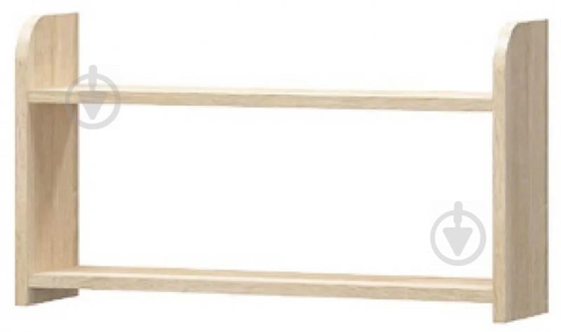 Полка навесная Мебель Сервис Валенсия дуб сонома