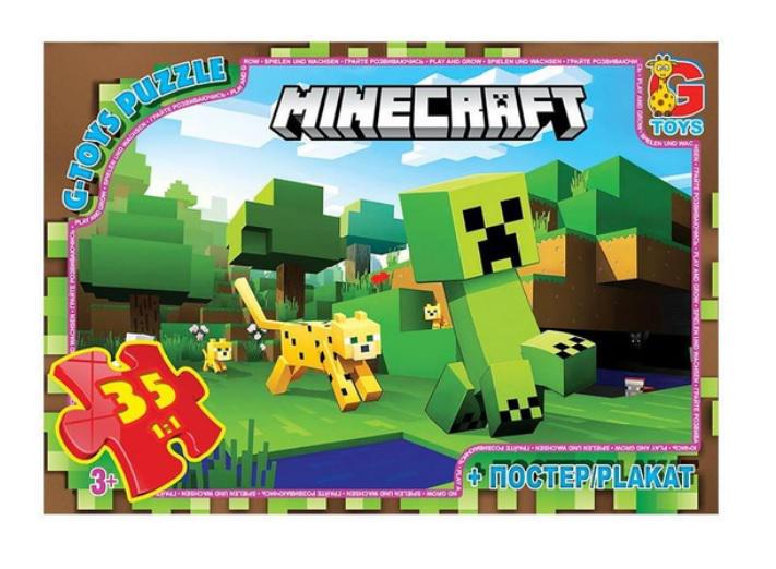 Пазли G-Toys із серії Minecraft 35 ел. (MTT-194698)