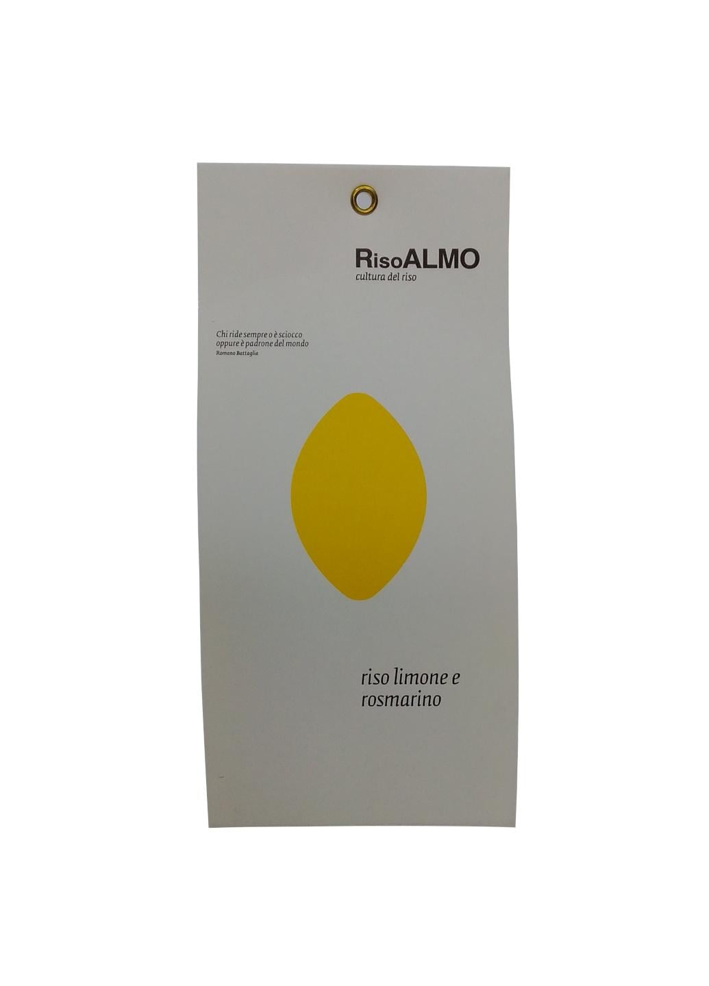 Рис Riso Almo Ризото с лимоном и розмарином 250 г (8033954150578)
