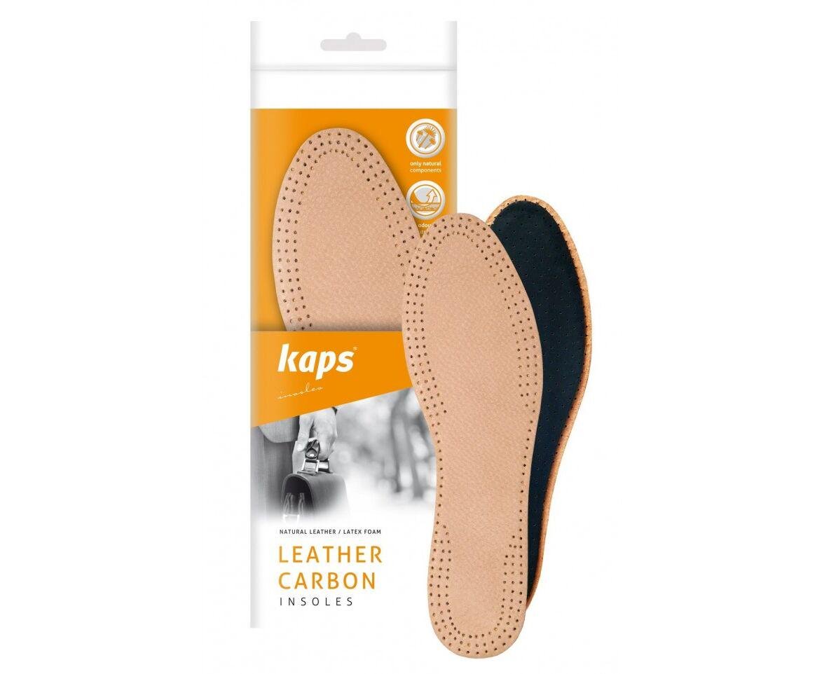Устілки для взуття шкіряні Kaps Leather Carbon р. 47 - фото 3 Устілки для взуття шкіряні Kaps Leather Carbon р. 47 - фото 3