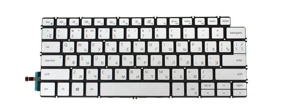 Клавиатура для ноутбука Inspiron 7300 с подсветкой клавиш (123072)