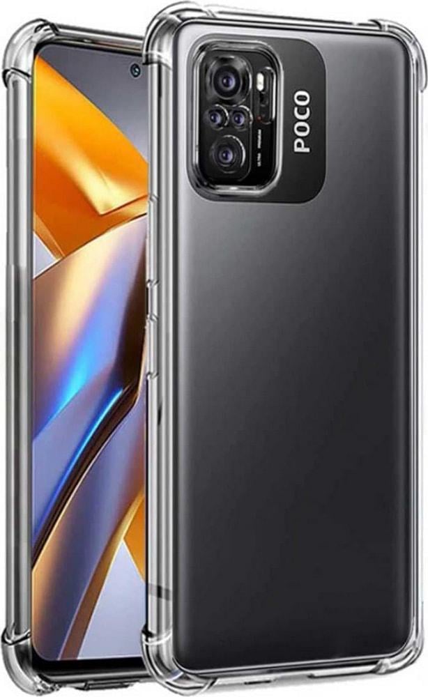 Прозрачный чехол UltraAir MultiCam Xiaomi Poco M5s (усиленный углами) (30711)
