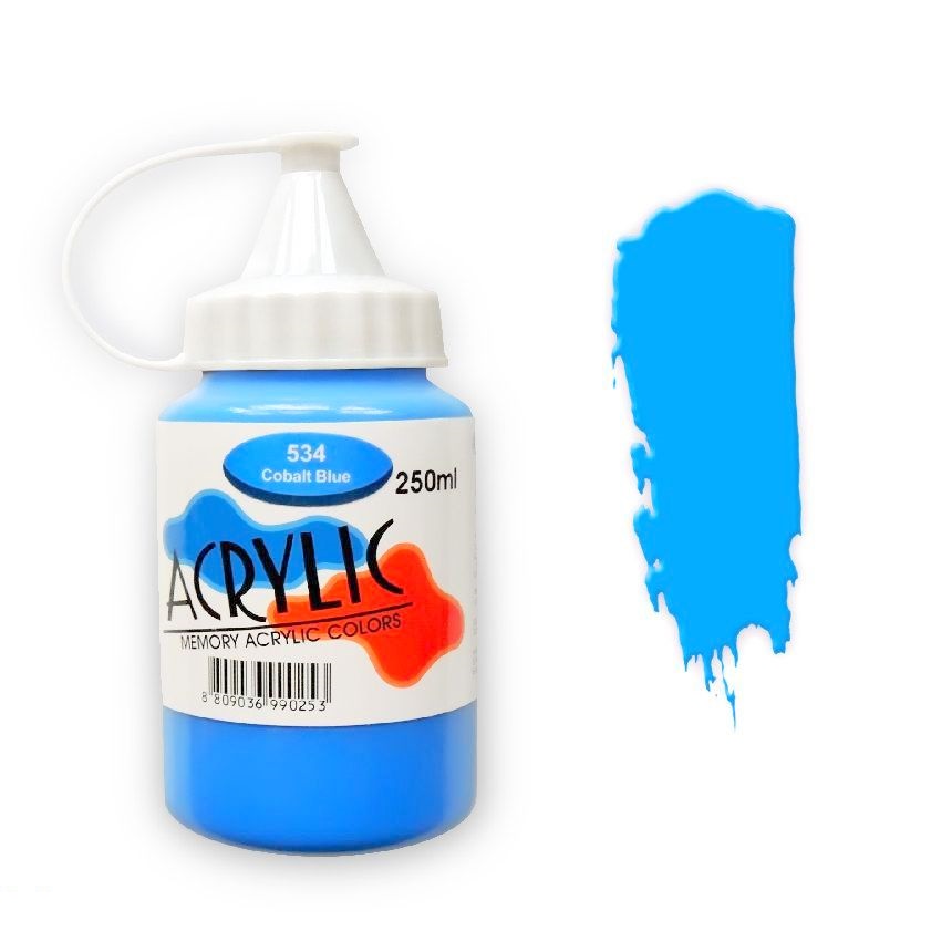 Краска акриловая Memory professional 250 мл Пастельно-голубой