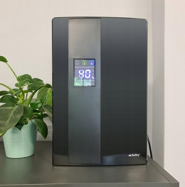 Осушувач повітря з гігростатом РК-дисплеєм Ruhhy 21847 90W (28305003) - фото 2