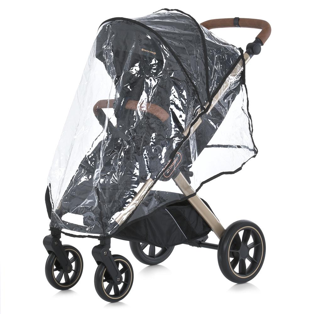 Коляска дитяча El Camino ME 1053G-2 DYNAMIC PRO Special Black - фото 11