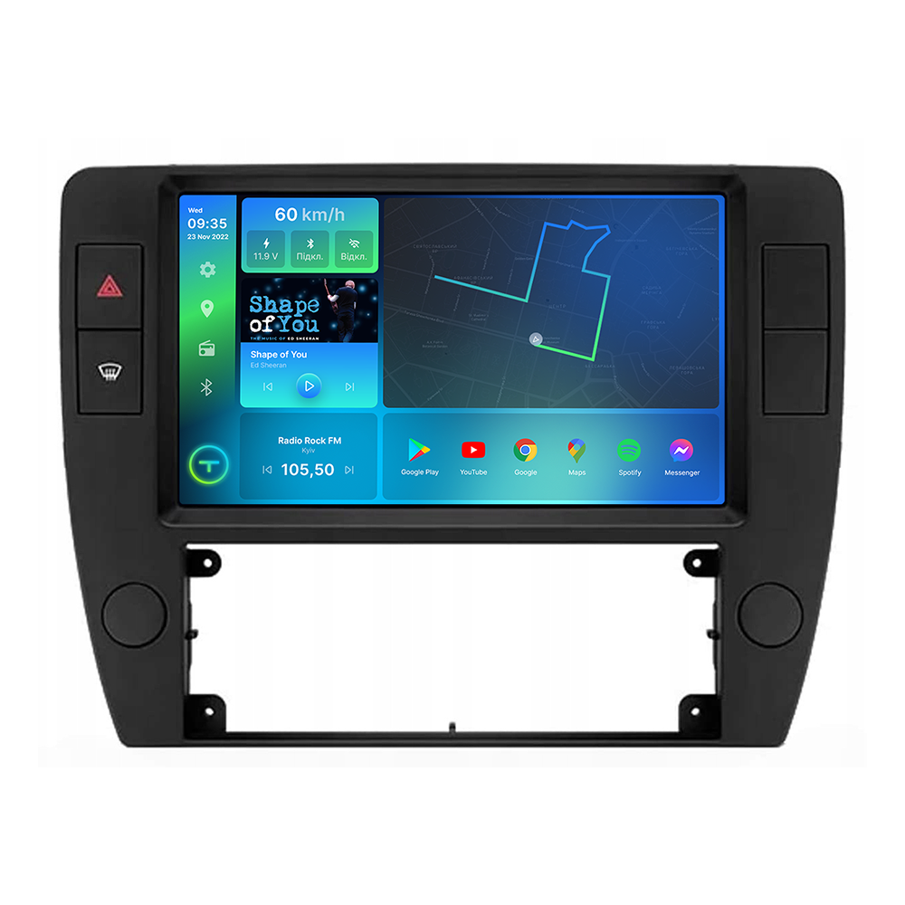 Автомагнитола штатная Torssen F9464 для VW Passat B5 4G/Carplay/DSP 4/64 GB 9" (202302189)