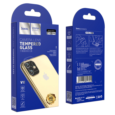 Стекло Hoco для камеры iPhone 12 Pro Max V11 НD Clear (dde73b9c) - фото 4