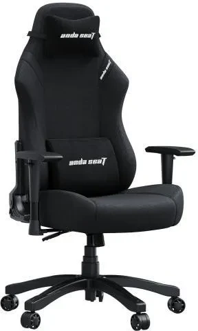 Компьютерное кресло геймерское Anda Seat Luna L тканевое Black (AD1844BF)