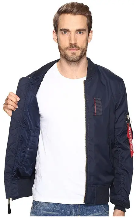 Ветровка Alpha Industries MA-1 Skymaster M Blue (MJM45510C1BLM) - фото 6