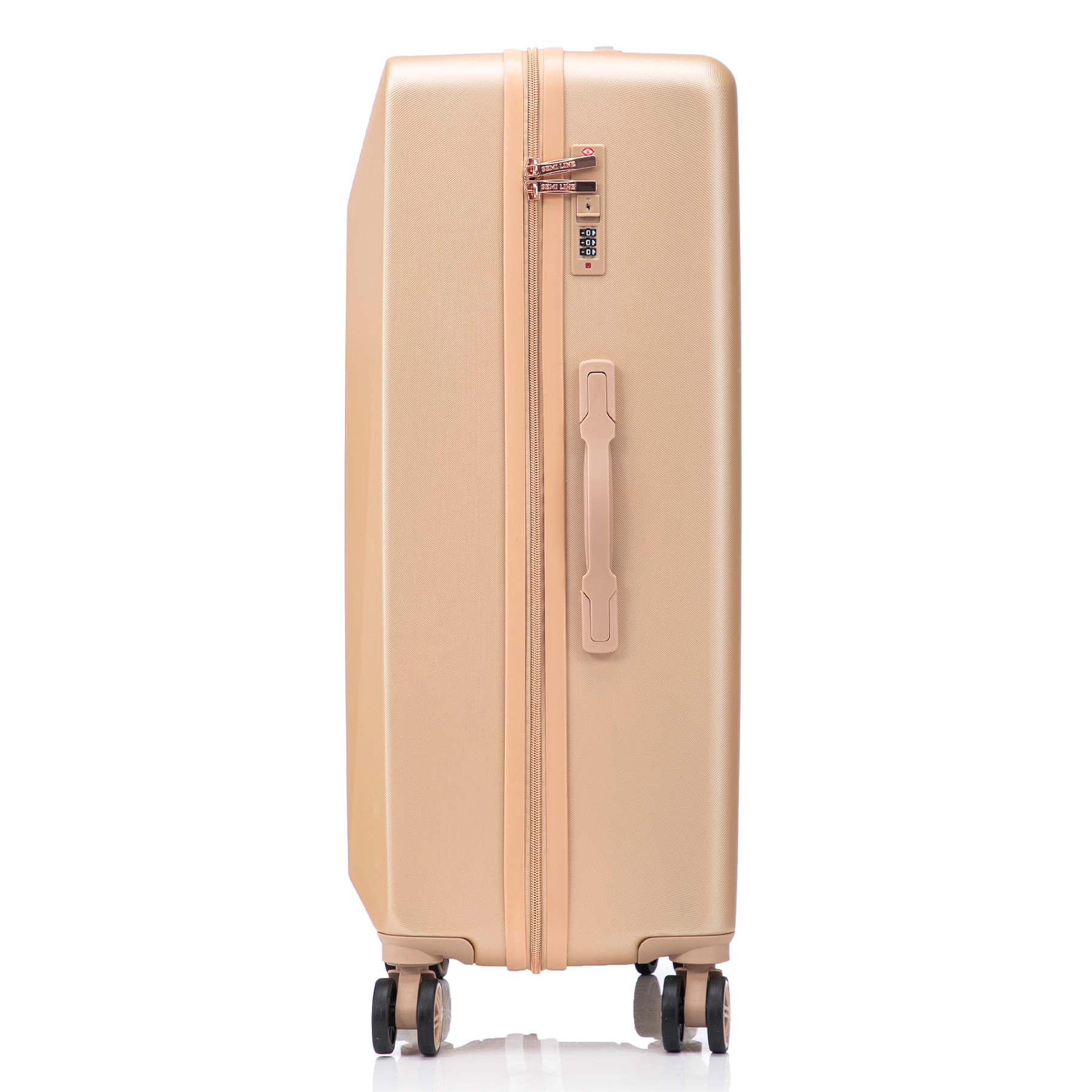 Валіза SEMI LINE 28" Golden (T5912-3) - фото 5 Валіза SEMI LINE 28" Golden (T5912-3) - фото 5