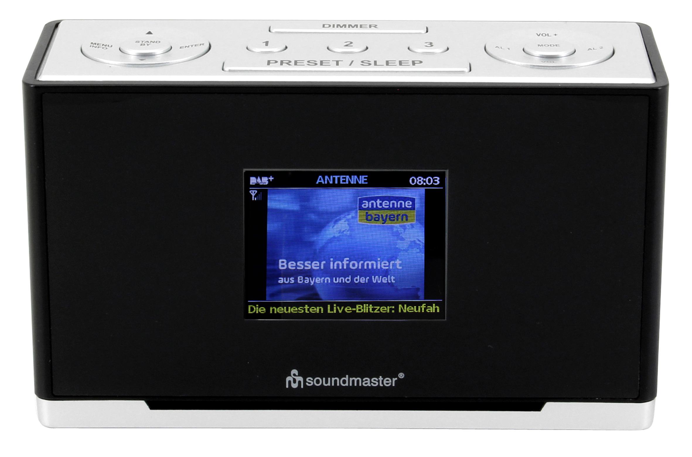 Радіо з годинником Soundmaster UR240SW DAB+/FM - фото 2