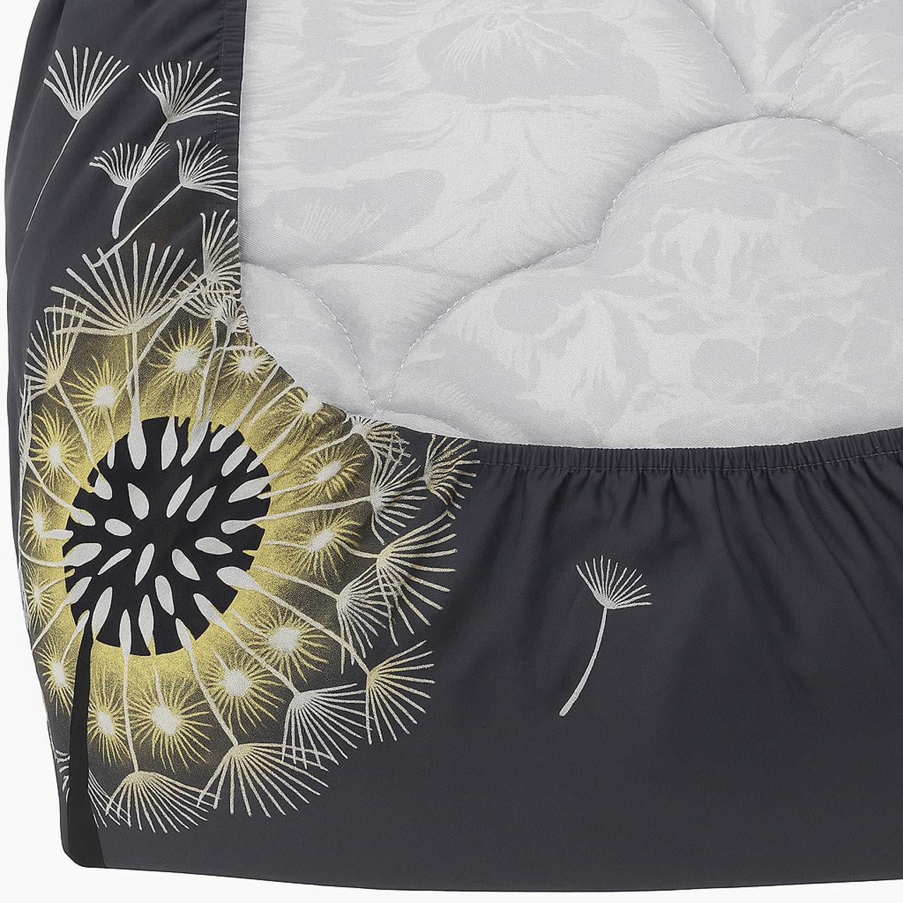 Простыня на резинке З0115 160х200 см Черный/Серый (163453) Простыня на резинке З0115 160х200 см Черный/Серый (163453)