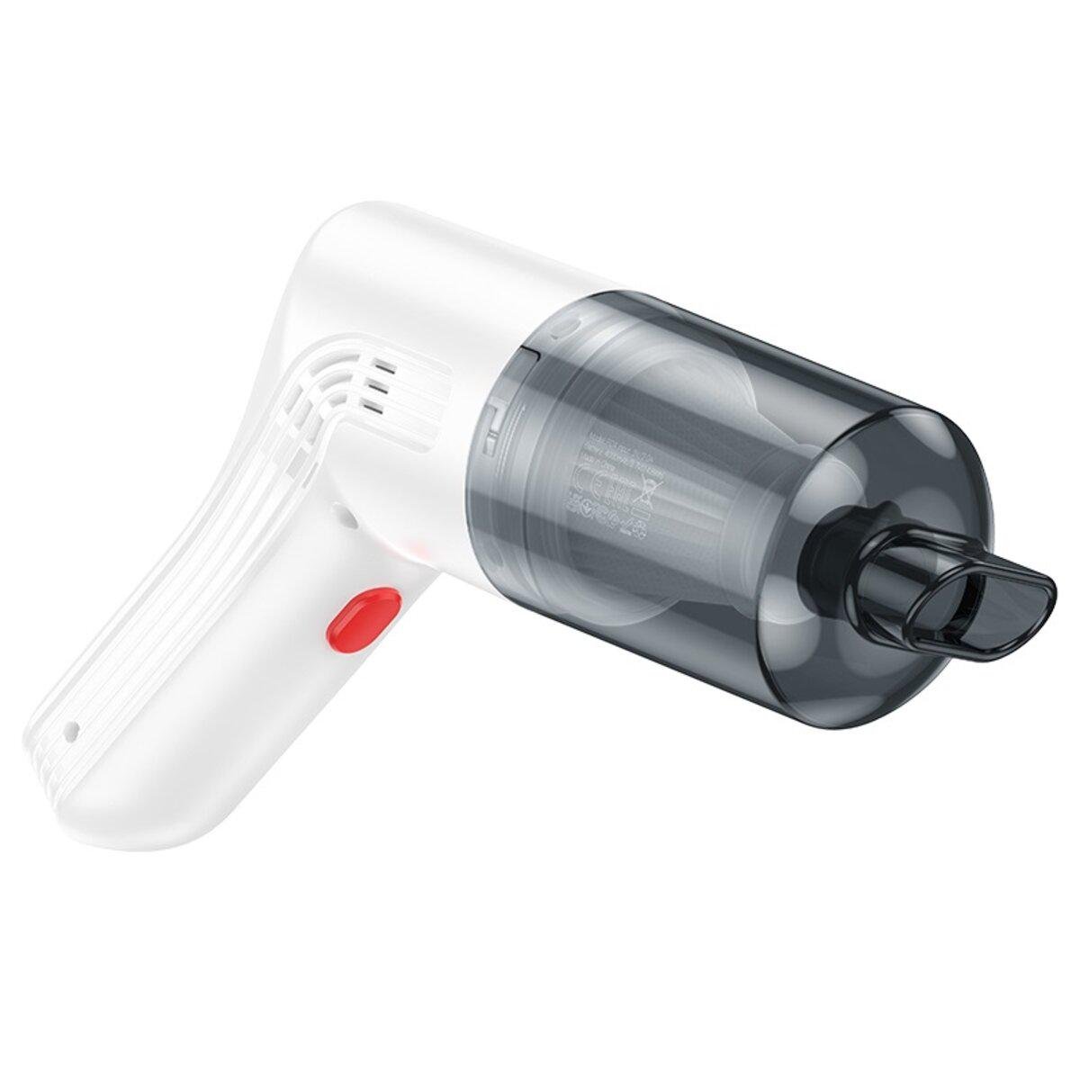 Автомобильный пылесос портативный Borofone FC4 Diamond 15000Па 4000 mAh White (6941991119101) Автомобильный пылесос портативный Borofone FC4 Diamond 15000Па 4000 mAh White (6941991119101)