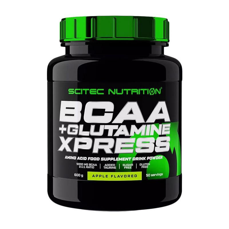 Амінокислоти з глутаміном Scitec Nutrition BCAA + Glutamine Xpress 600 г Long Island