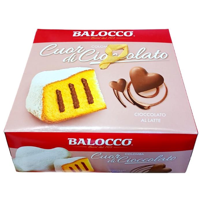 Кекс Balocco Colomba Cuor di Cioccolato с шоколадной начинкой 750 г
