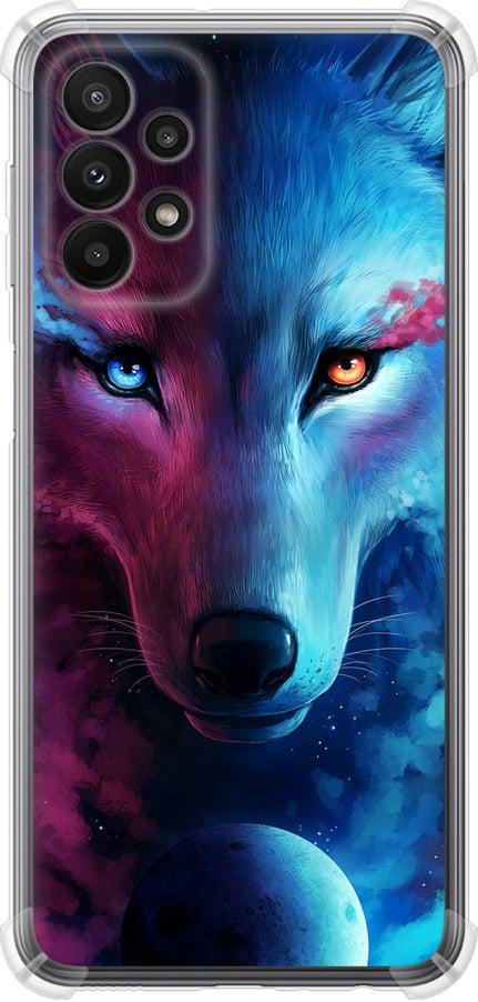 Чехол на Samsung Galaxy A23 A235F Арт-волк (3999sp-2587-42517)
