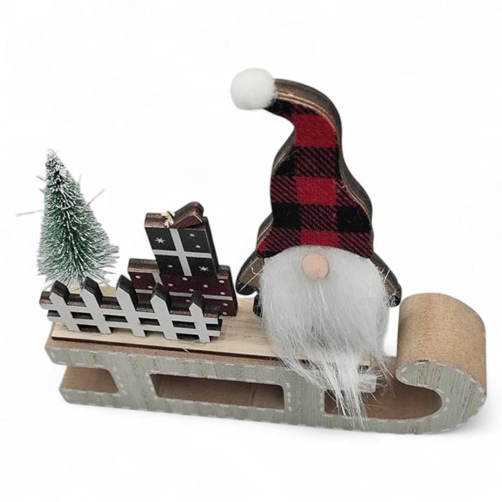 Декор новогодний Gnome 14х15 см (R33786) Декор новогодний Gnome 14х15 см (R33786)