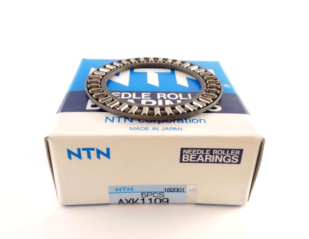 Подшипник NTN AXK 1109 45х65х3 мм (29502799)