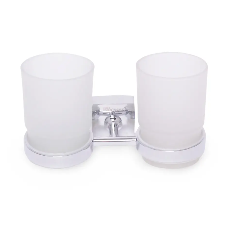 Стакан для зубных щеток Besser KM-8804 двойной 17х8,5х9,5 см (NA001572)