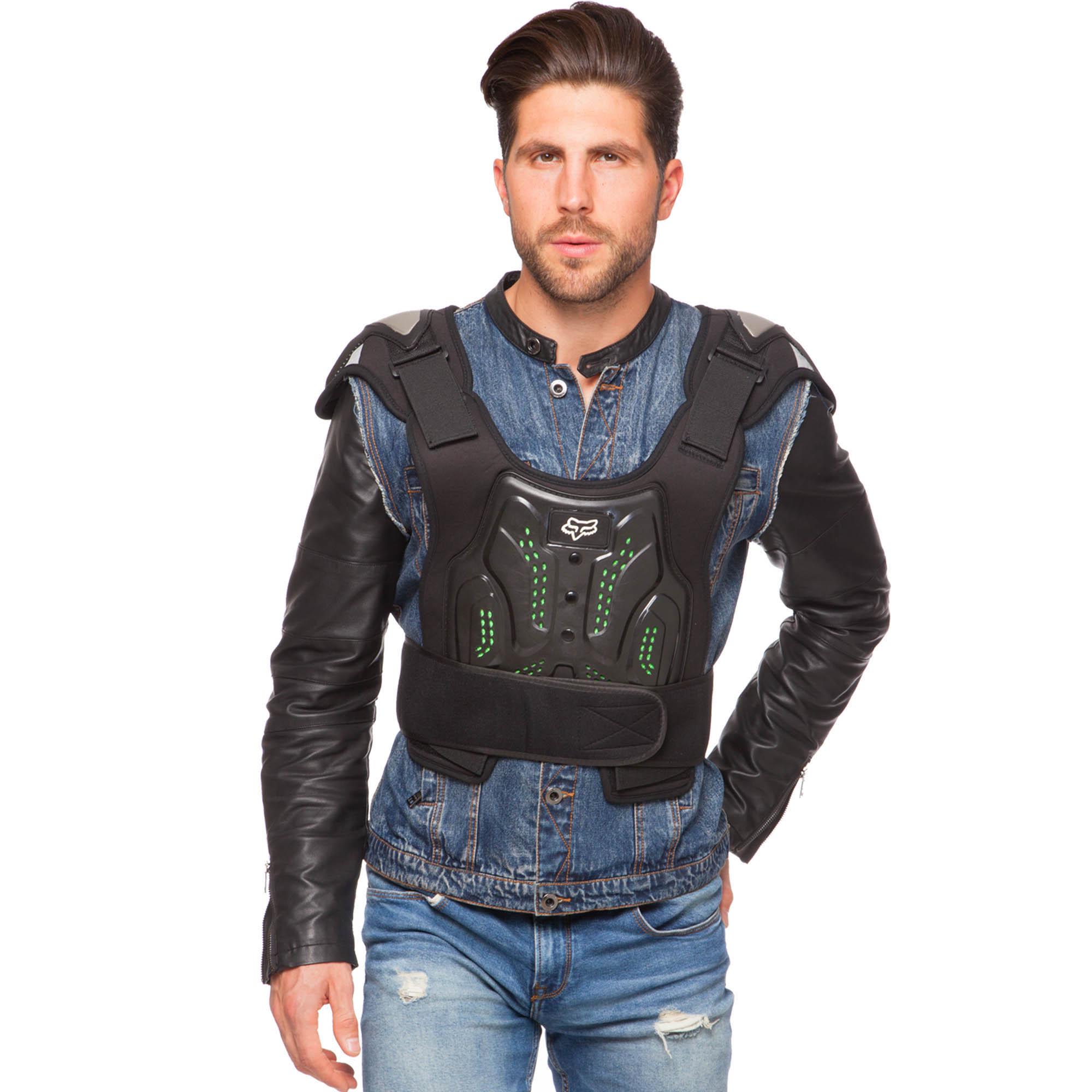 Жилет для мотоцикліста SP-Sport FOX MS-0287 захисний L Чорний (189398)