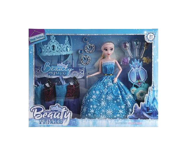 Кукла MY 3208-2/36/2 с аксессуарами и короной /серьгами для девочки 28 см (25587540) Кукла MY 3208-2/36/2 с аксессуарами и короной /серьгами для девочки 28 см (25587540)