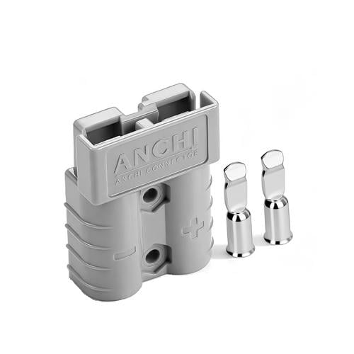 Роз'єм живлення силовий Anchi Anderson 50А 600В IP67 6AWG Grey (1119545) Роз'єм живлення силовий Anchi Anderson 50А 600В IP67 6AWG Grey (1119545)