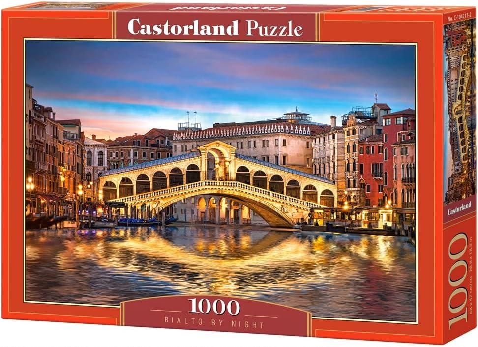 Пазл Castorland Мост Риальто ночью Венеция 1000 дет.