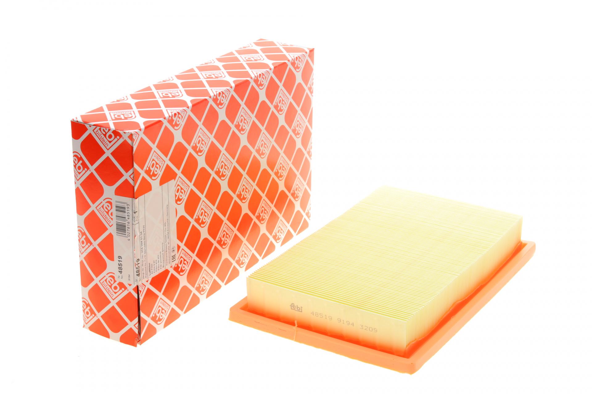 Фильтр воздушный FEBI BILSTEIN для MB E-class W212/C-class W205 1,6/2,0i 13- M274- (48519)