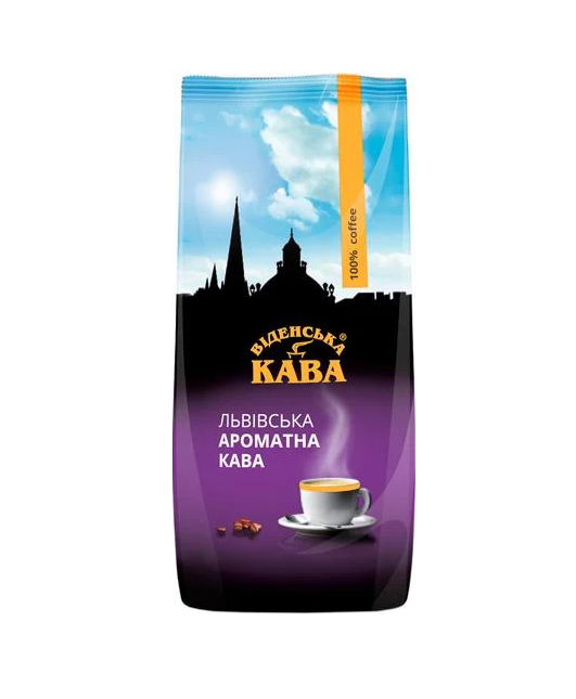 Кава в зернах Віденська кава Львівська Ароматна 1 кг (371575)