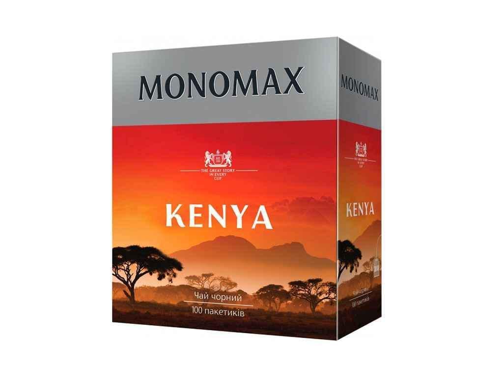 Чай пакетований чорний Мономах Кенія 100 пакетиків 2 г (214349)