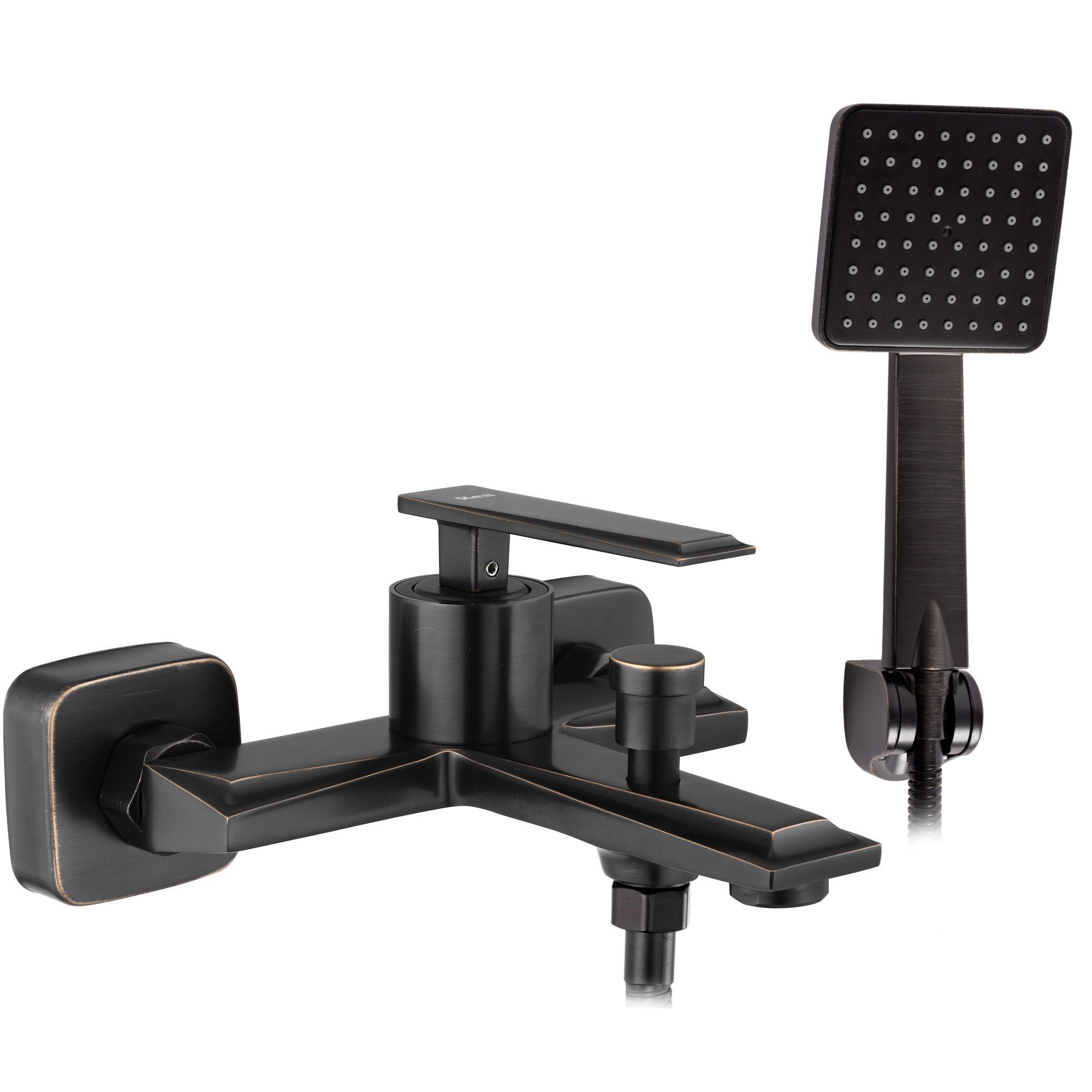 Смеситель для ванны CUBO REA ROMANO B9903 reac-00000000590 однорычажный Черный (165239)