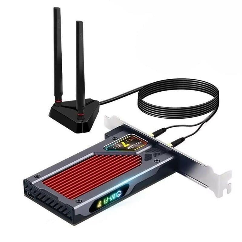 Мережева карта PCI-E x1 Fenvi FV-BE8800RGB/WiFi 7 (2881189571)