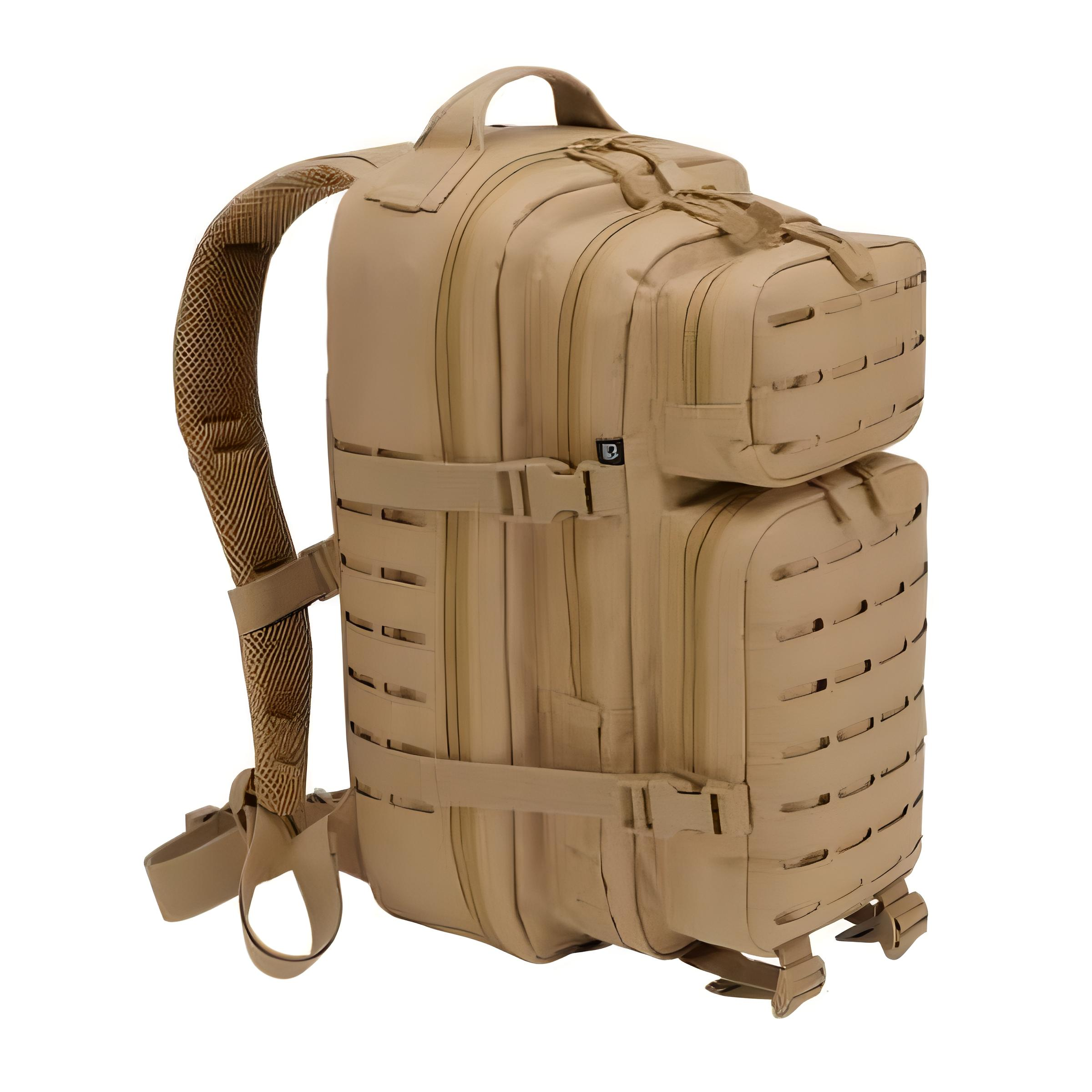 Рюкзак тактичний Brandit US Cooper Lasercut Large 25 л 45х24х26 см Coyote (8023-70)