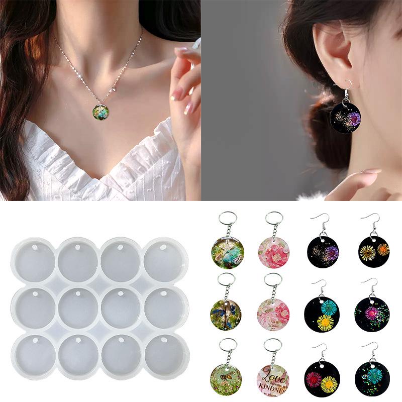 Форма-молд для создания кулонов из эпоксидной смолы/глины (3660) - фото 2 Форма-молд для создания кулонов из эпоксидной смолы/глины (3660) - фото 2