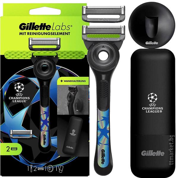 Станок для бритья Gillette Labs 2 картриджа с креплением и кейсом (29017887)