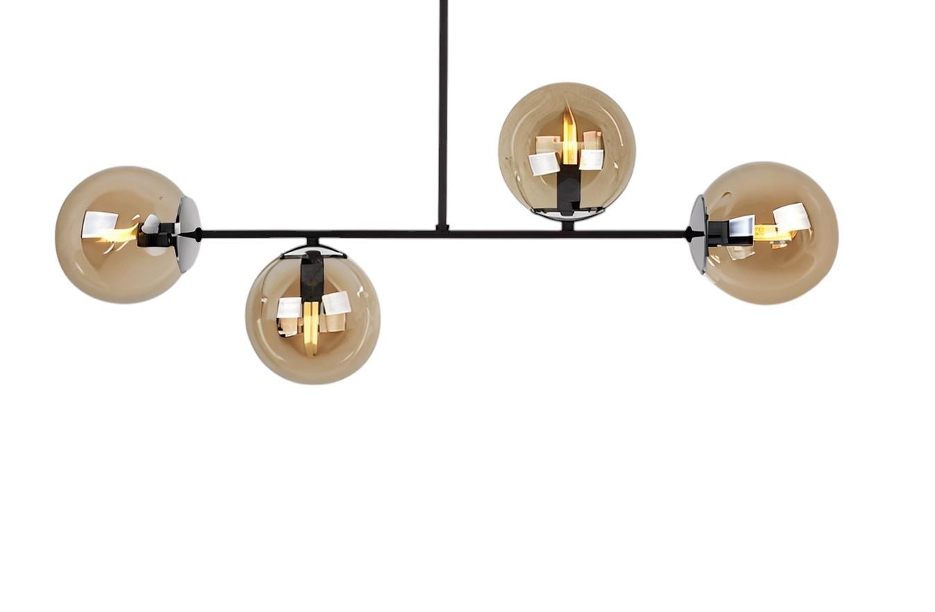 Подвесной светильник Tuluza 4 D15 G9 Chrome/Honey (PL-0002800 M/HONEY Chrome) - фото 1 Подвесной светильник Tuluza 4 D15 G9 Chrome/Honey (PL-0002800 M/HONEY Chrome) - фото 1