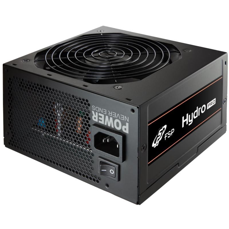 Блок питания для компьютера FSP HYDRO K PRO HP2-600 600W 80+ Bronze 120 мм HYB fan Retail Box (HP2-600)