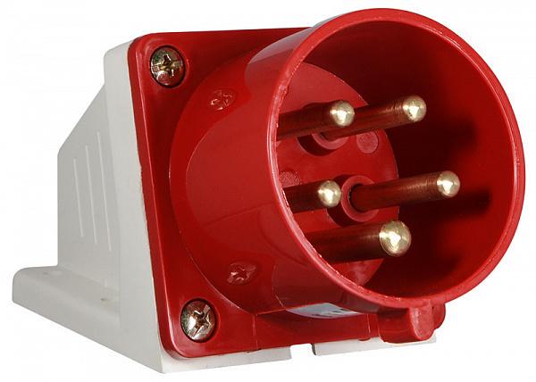 Вилка стационарная АСКО-УКРЕМ ВС 32А/5 3Р+N+РЭ 525 (A0080060006)